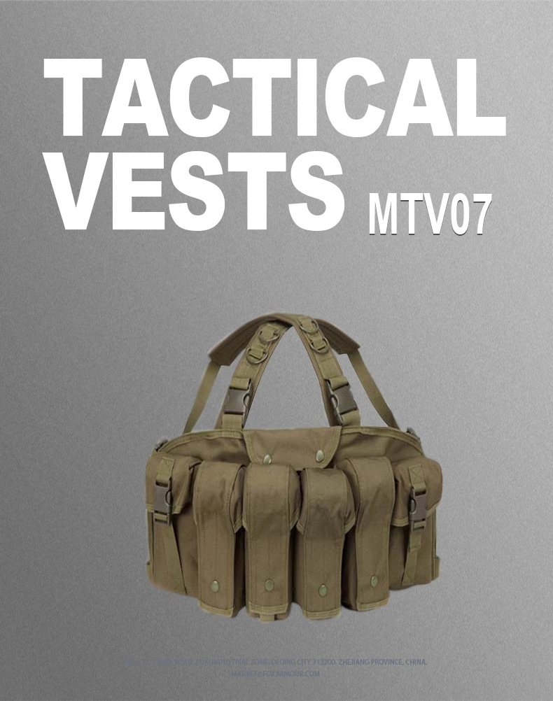 MTV07 Adjustable Tactical Vest for Outdoor Training 0