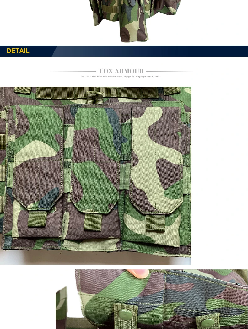 MTV08 Camouflage Breathable Tactical Vest with Molle system 4