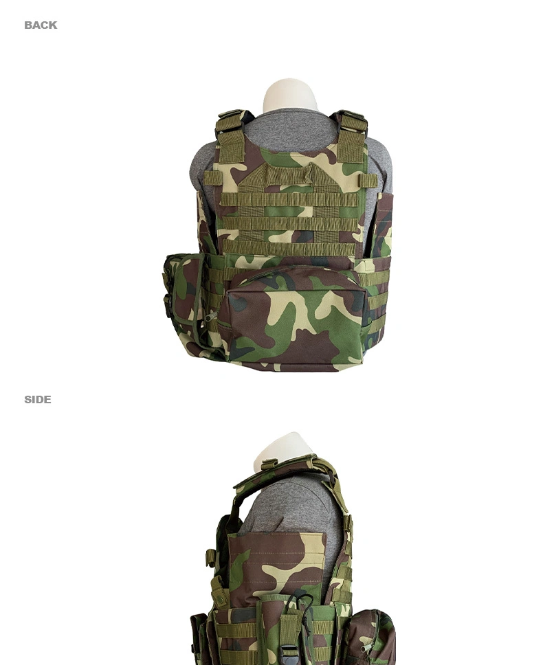 MTV08 Camouflage Breathable Tactical Vest with Molle system 3