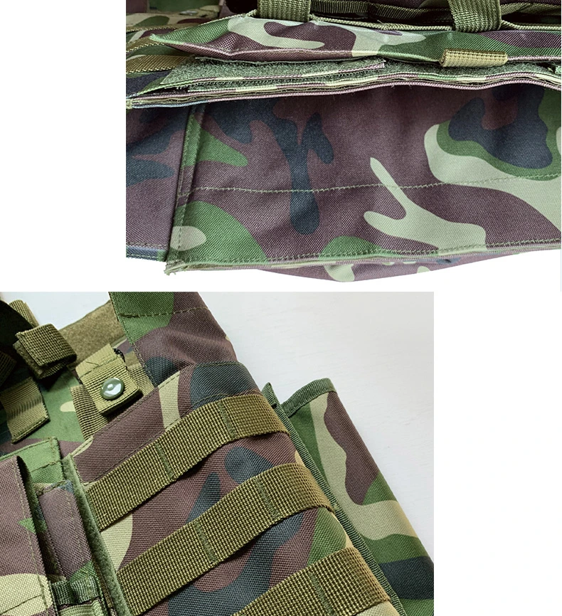 MTV08 Camouflage Breathable Tactical Vest with Molle system 5