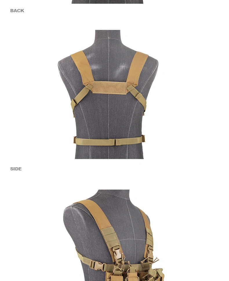 MTV09 High Quality Adjustable Tactical Vest for Outdoor Training 3