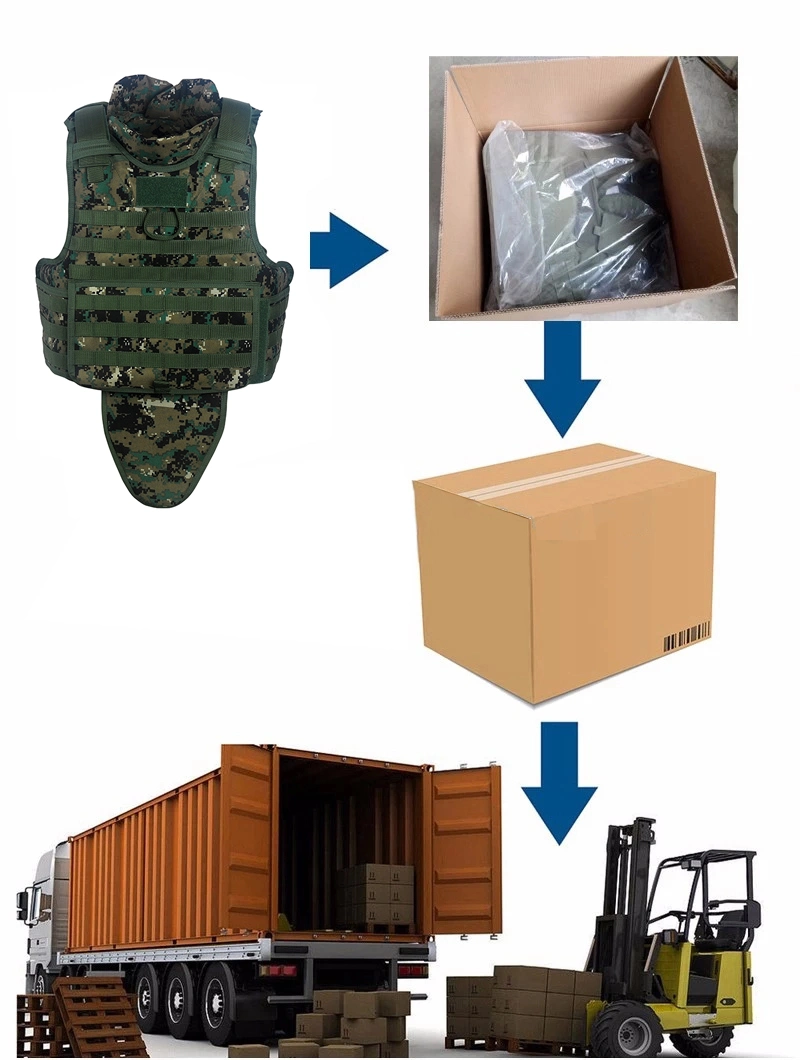 FDY18 Hi-Protection Bulletproof Vest/ Ballistic Vest with Quick Release System 9